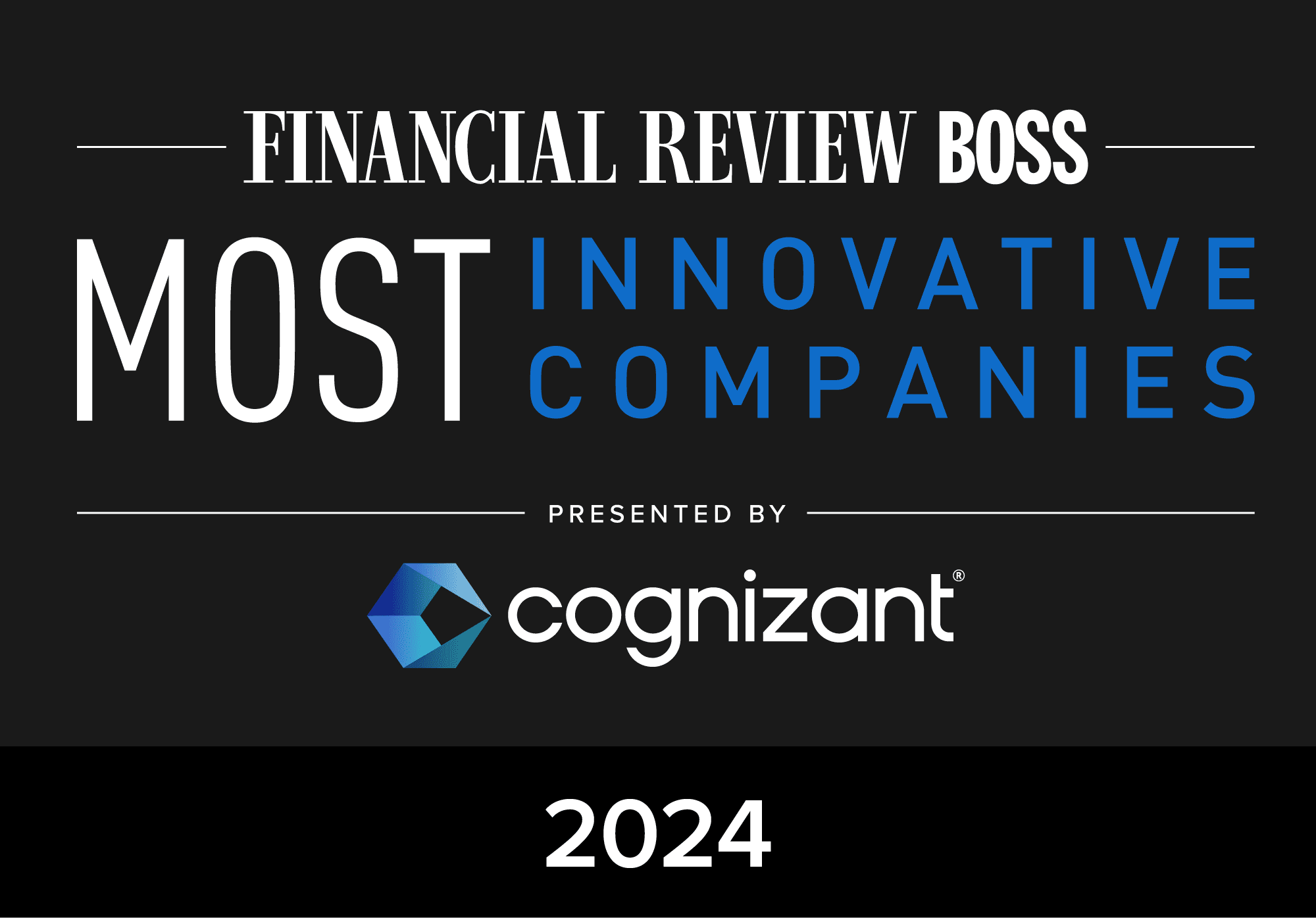 Australian Financial Review BOSS Innovative Company 2024