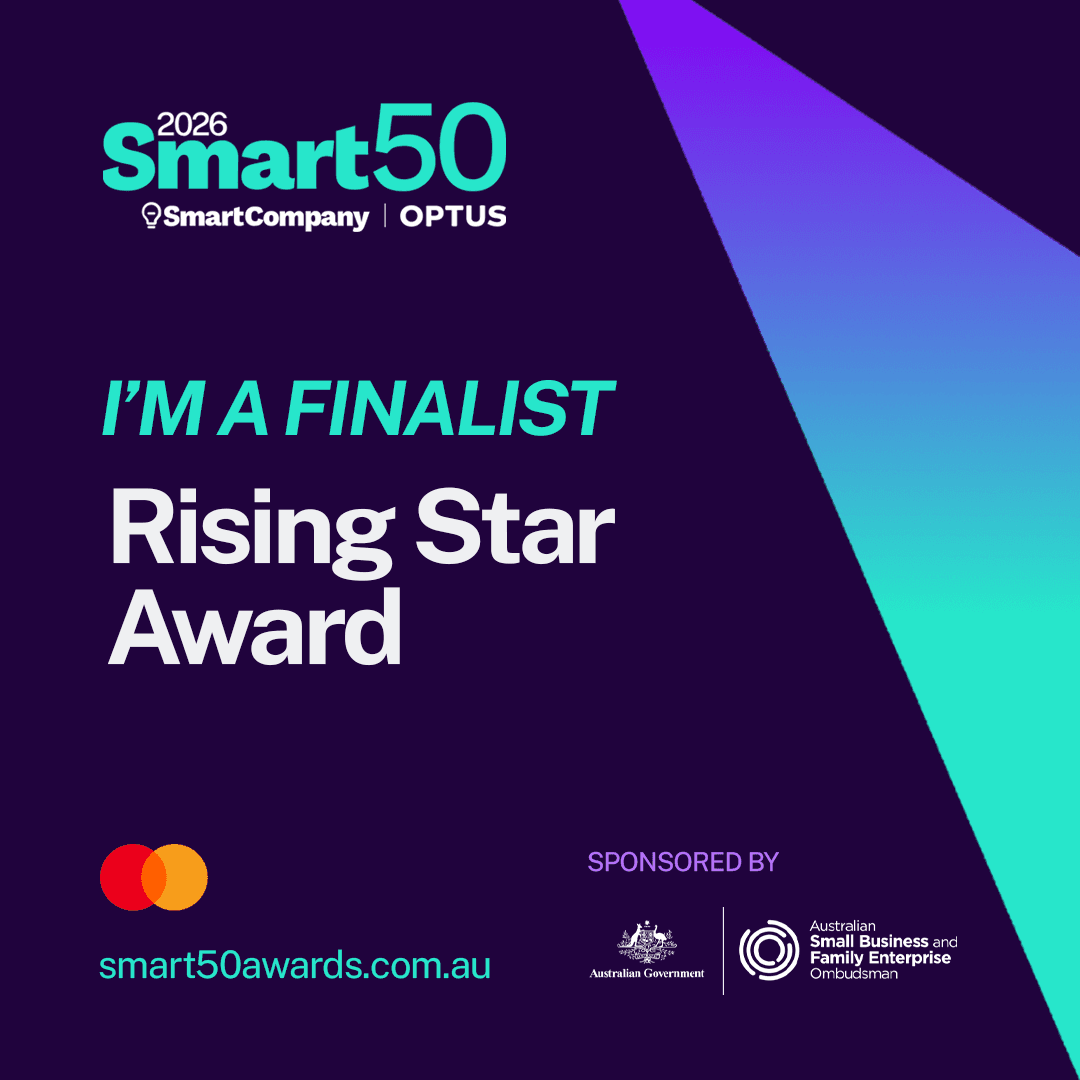 Smart50 Awards 2026: finalist, Rising Star Award
